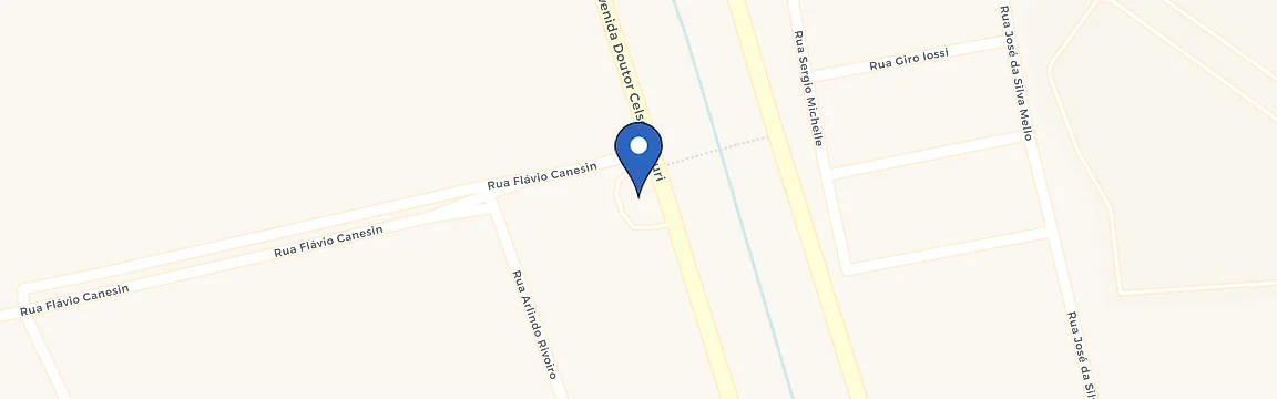 Mapa da estação Posto Antônio Martinez
