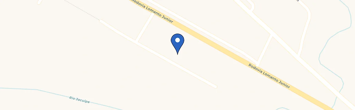 Mapa da estação Posto Radar