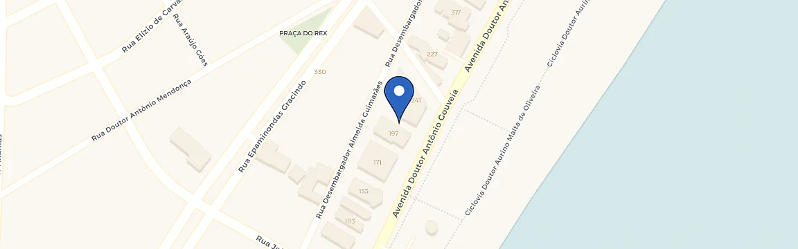 Mapa da estação Pajuçara Praia Hotel