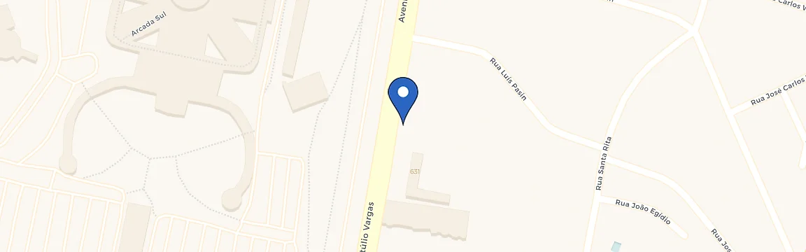 Mapa da estação Hotel Santo Graal