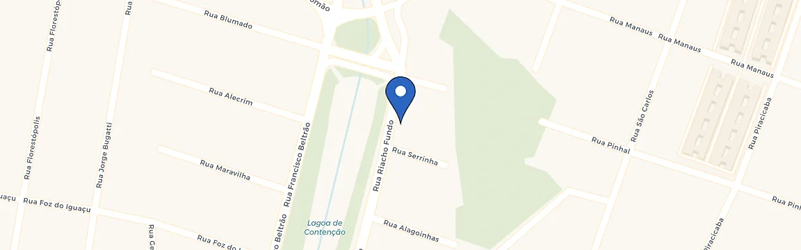 Mapa da estação Auto Prime Veículos