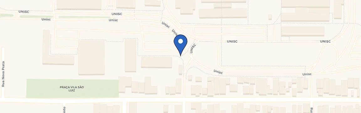 Mapa da estação Unisc Universidade