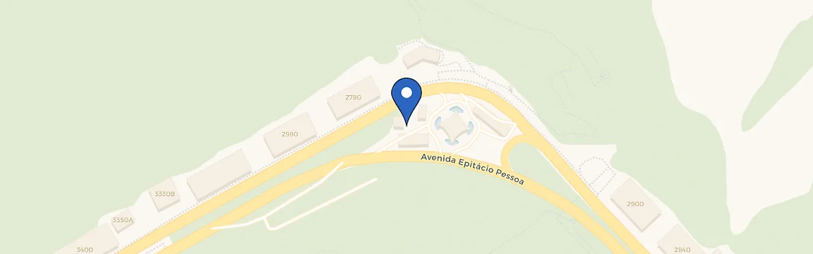 Mapa da estação Posto Lagoa 40 Anos