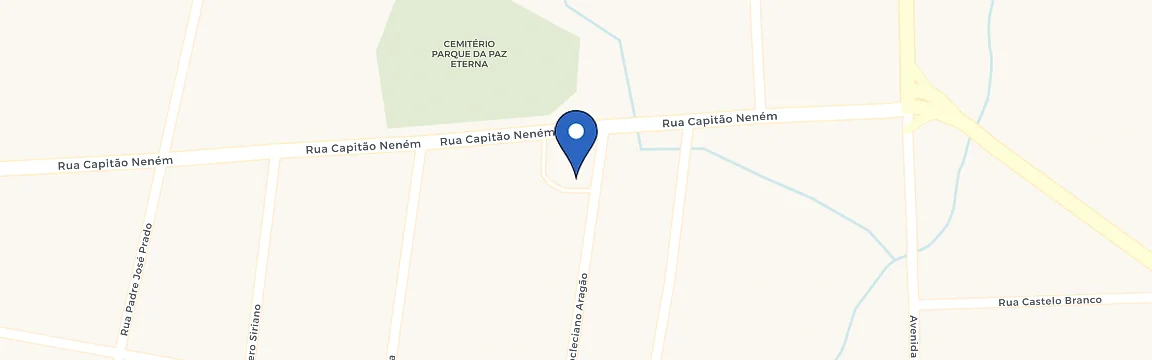 Mapa da estação Planeta Net Telecom