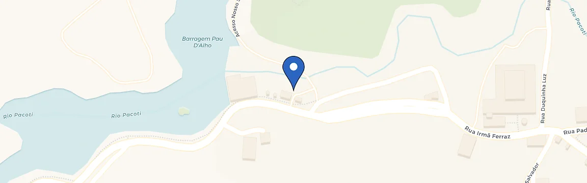 Mapa da estação Hotel Chalé Nosso Sítio