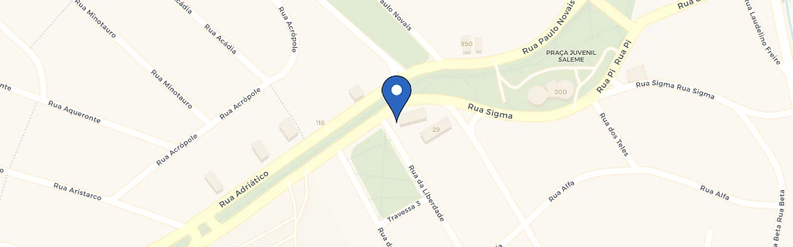 Mapa da estação Star Liberty Auto Posto - Rede Agrisal