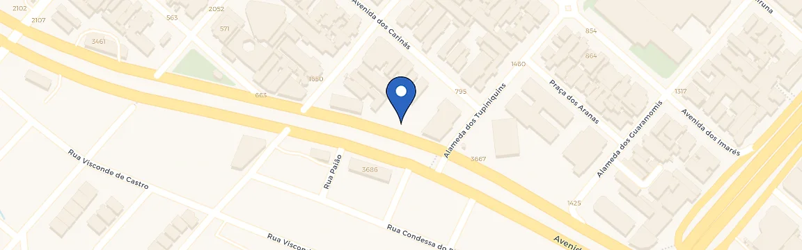 Mapa da estação DSA-X Ventura Experience