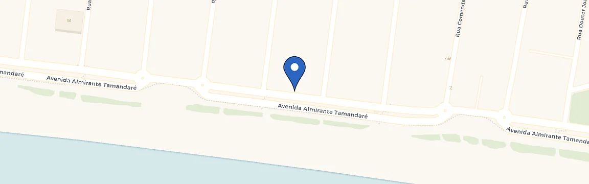 Mapa da estação Marino Residencial