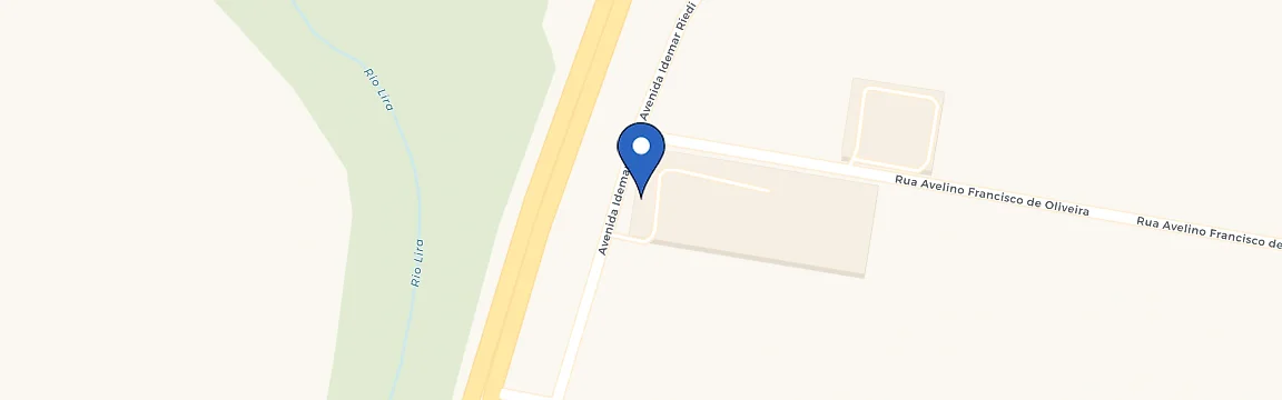 Mapa da estação Hotel Uipe
