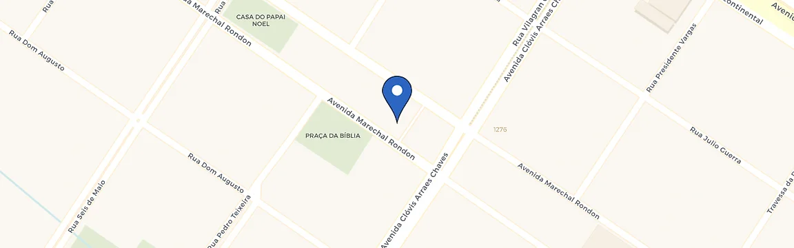 Mapa da estação Posto Mourão