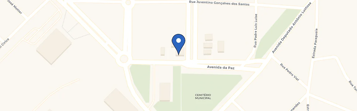 Mapa da estação Bionova Cafelândia