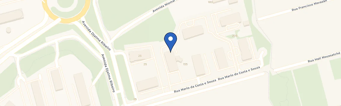 Mapa da estação ECOPOINT - Edificio Silver E Apple Bali