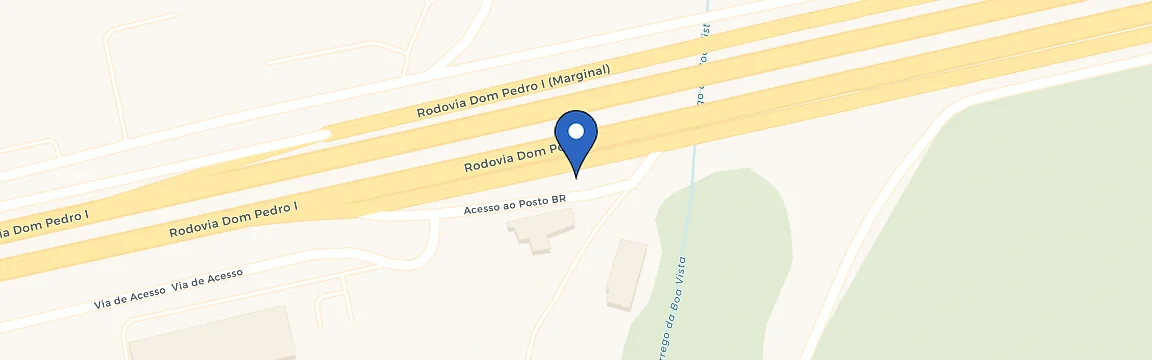 Mapa da estação CPFL eRecarga Frango Assado Dom Pedro