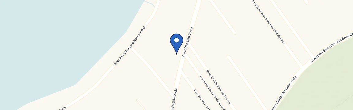 Mapa da estação Hotel Pé Na Areia
