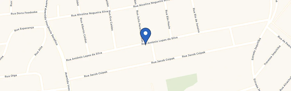 Mapa da estação Residencial