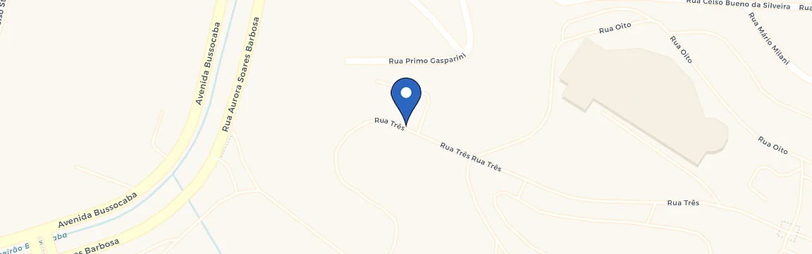 Mapa da estação Bradesco Predio Azul