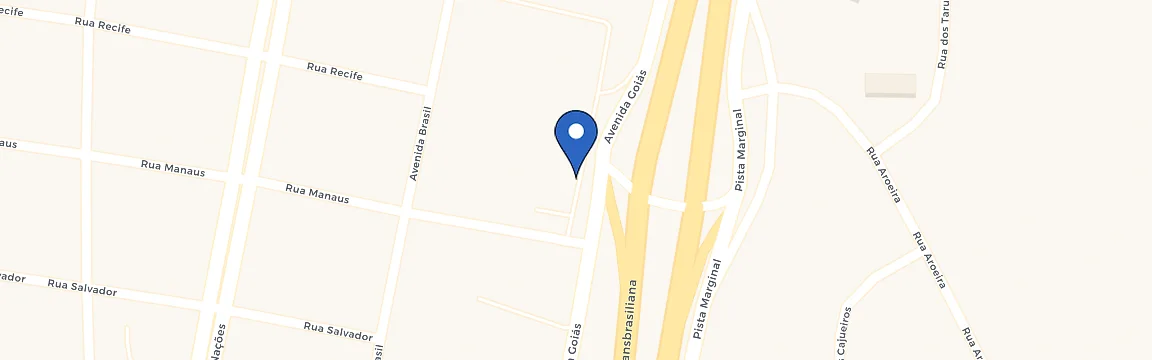 Mapa da estação Isofen Mobi - Dia A Dia Aparecida