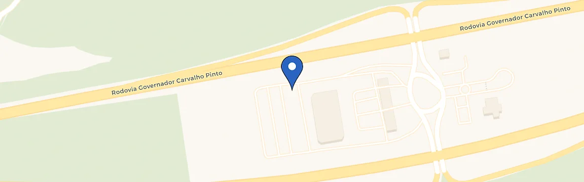 Mapa da estação Posto Frango Assado Carvalho Pinto