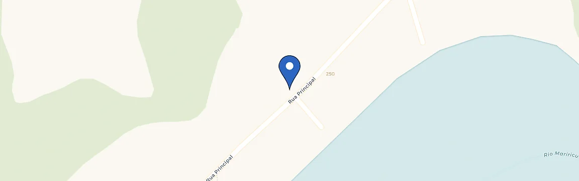 Mapa da estação Pousada Aratu