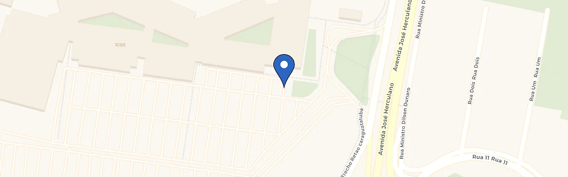 Mapa da estação Serramar Shopping - Caraguatatuba