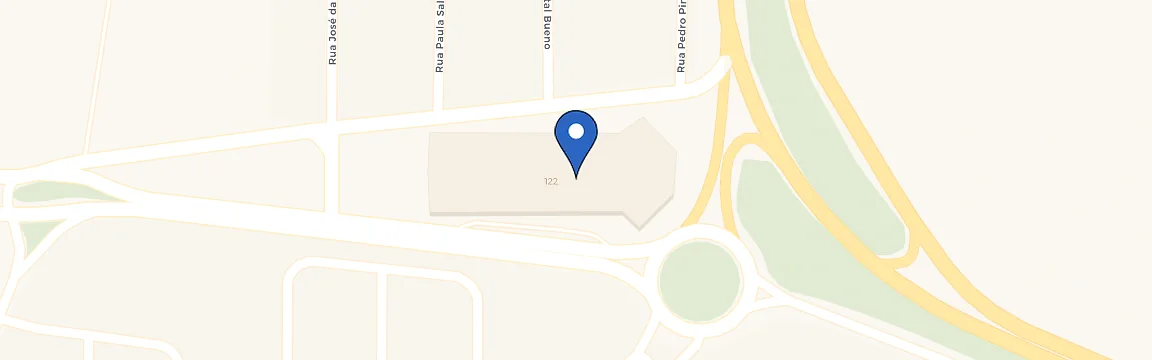 Mapa da estação Supermercado Alabarce