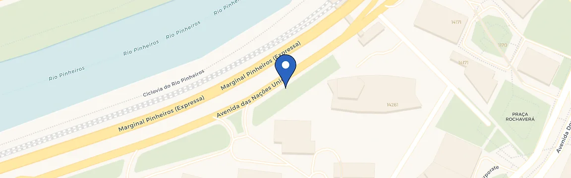 Mapa da estação Parque Da Cidade