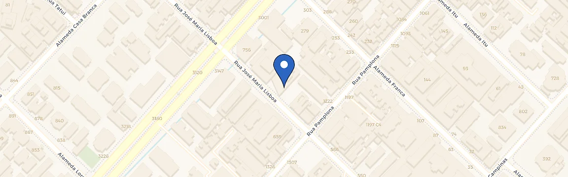 Mapa da estação Power2Go - Cond. Diamond Jardins