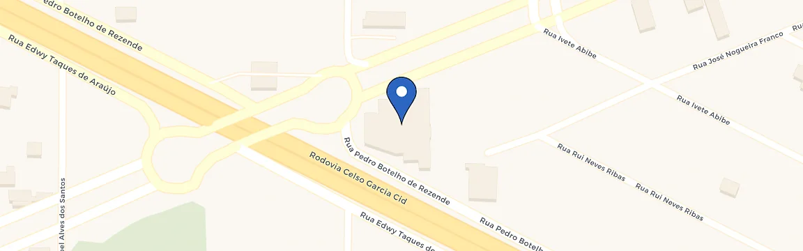 Mapa da estação Roger Pneus Waldemar