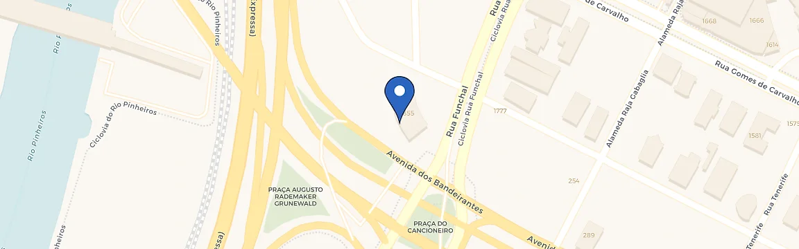Mapa da estação Zletric | 15° Cartório De Notas Da Capital / SP - Cartório Vila Olímpia