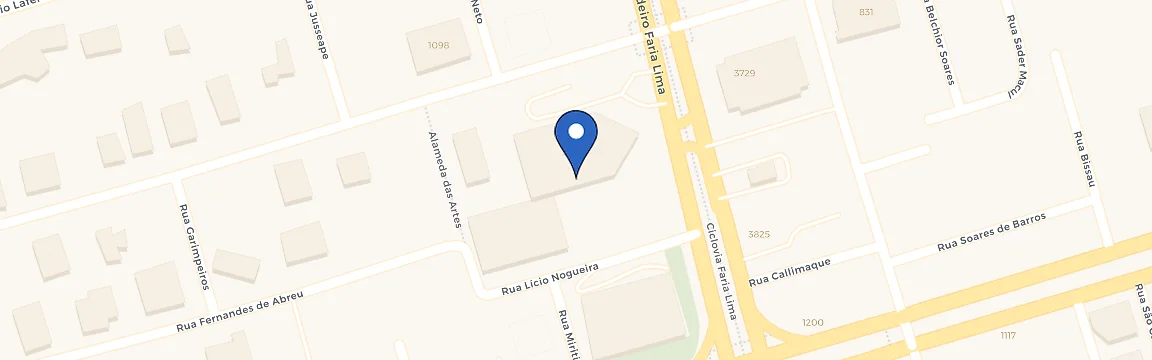 Mapa da estação Estacionamento Teatro B32