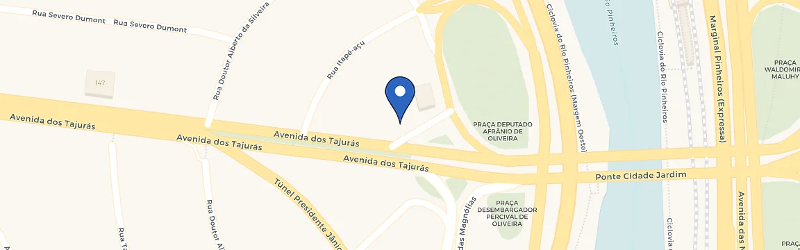Mapa da estação Empório Varanda