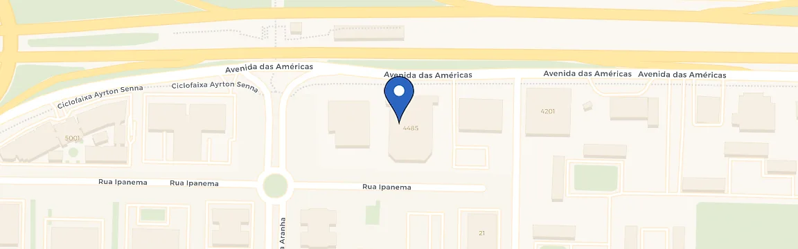 Mapa da estação Shopping Car