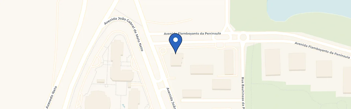 Mapa da estação Cond Península Way Office