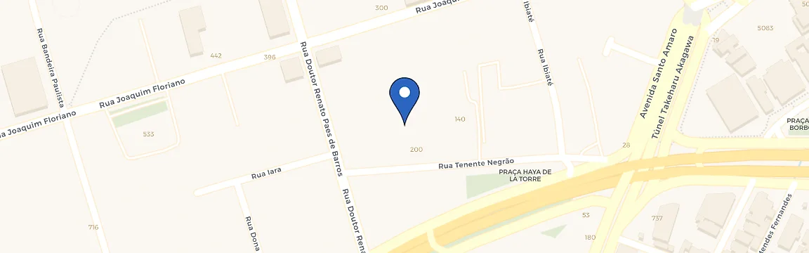 Mapa da estação Grand Mercure Itaim Bibi