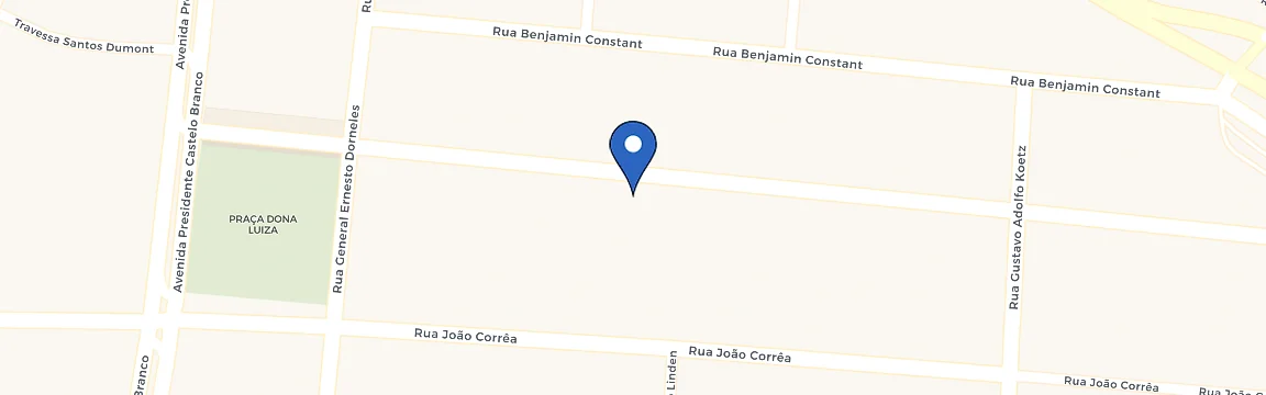 Mapa com a localização da estação Viva - Quiero Café App OnCharge