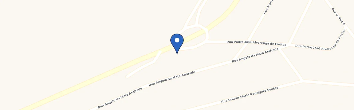 Mapa da estação Veicular Minas Energia - Hotel Paraíso