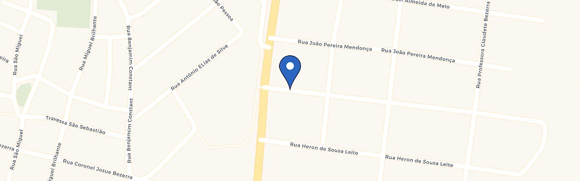 Mapa da estação LBA Distribuidora