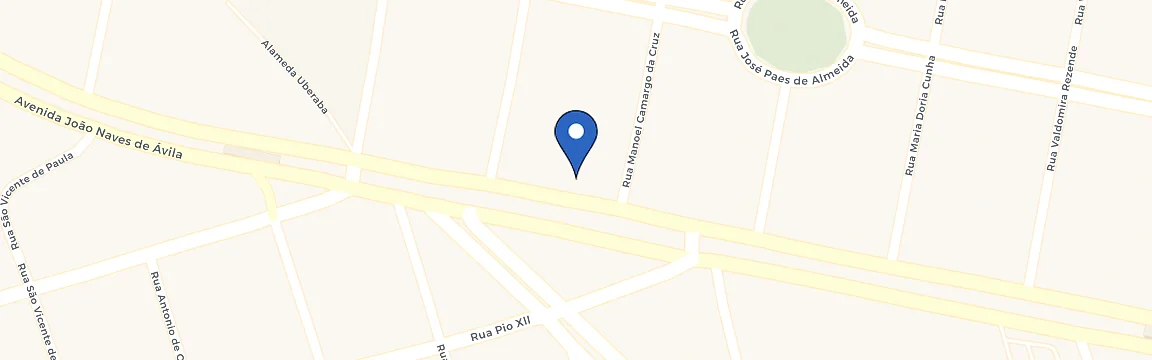 Mapa da estação Hotel Porto Minas
