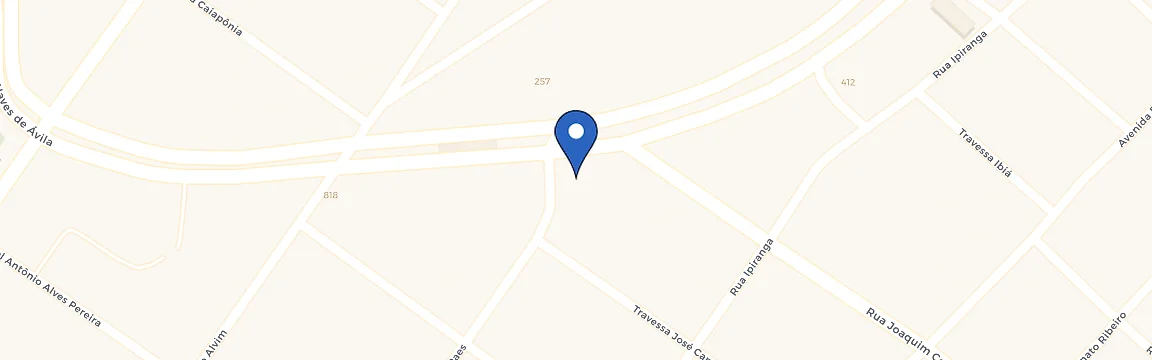 Mapa da estação Hotel Marajo