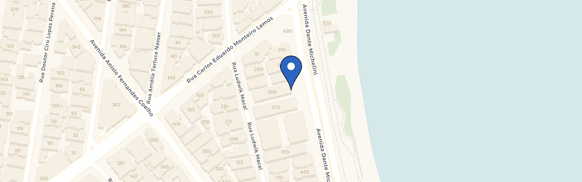 Mapa da estação Alameda Vitória Hotel