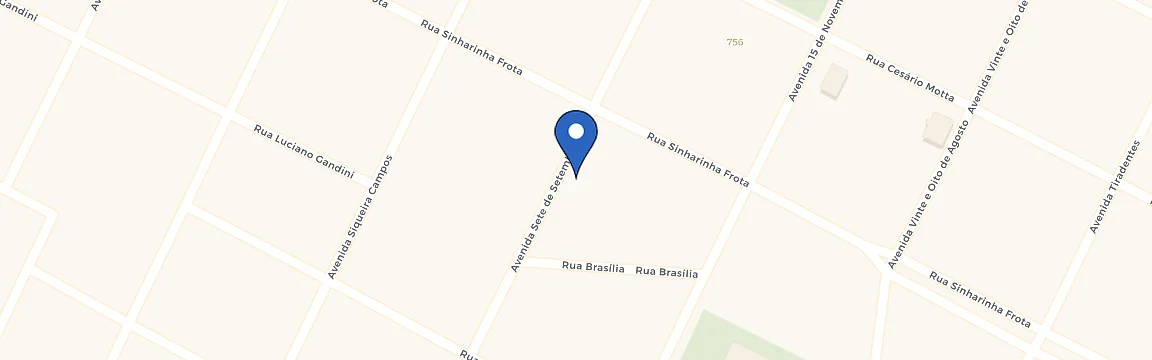 Mapa da estação Drogaria Sao Mateus