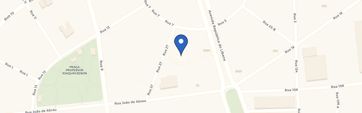 Mapa da estação Golden Tulip Goiânia
