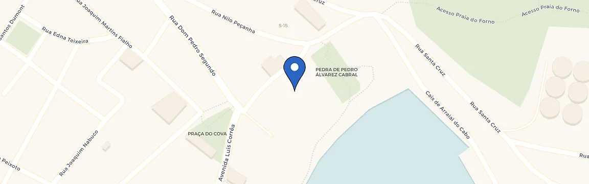 Mapa da estação Capitão N Areia Pousada