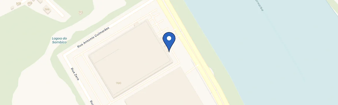 Mapa da estação Shopping Cocais - Verde Energia