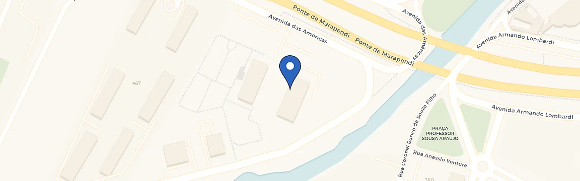 Mapa da estação Recar Portal Da Barra