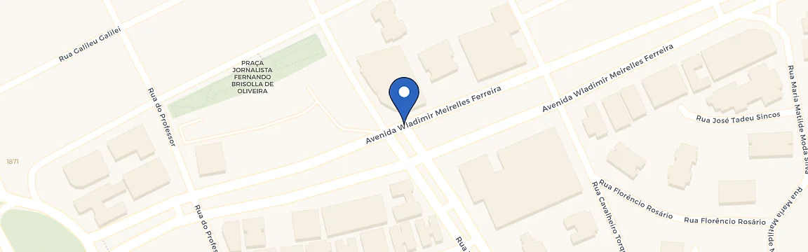 Mapa da estação Audi Ribeirão Preto