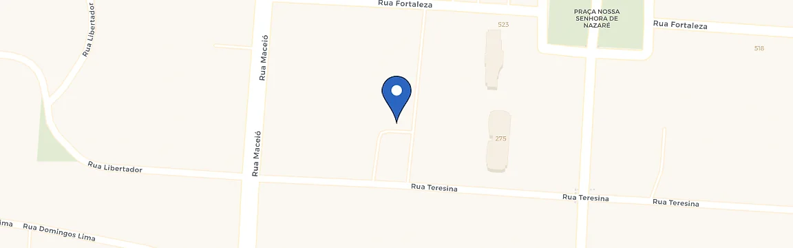 Mapa da estação Pátio Gourmet Adrianopolis