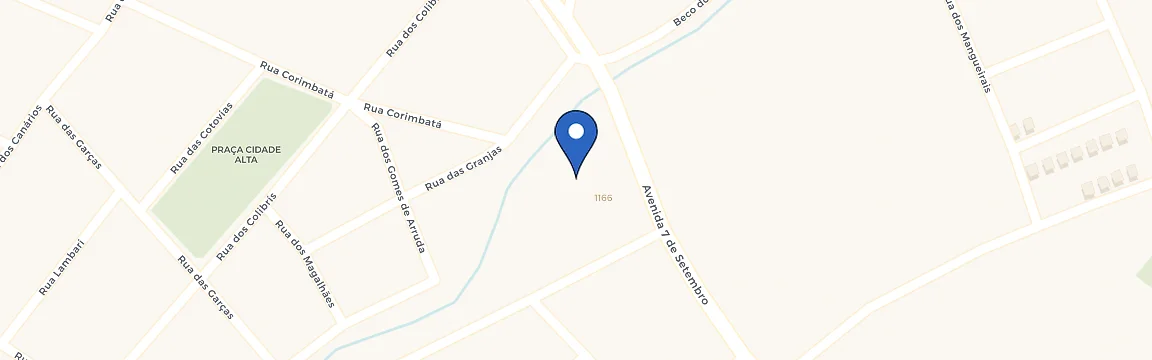 Mapa da estação FastON - Seeg Fibras