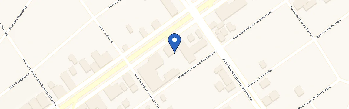 Mapa da estação Pontal Chevrolet