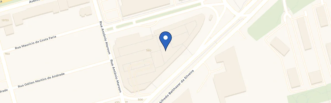 Mapa da estação Shopping Barra World